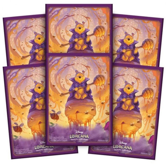Disney Lorcana TCG - Azurite Sea Card Sleeve Winnie the Pooh