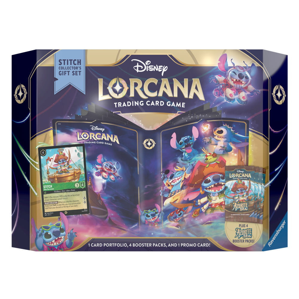 Disney Lorcana: Azurite Sea Stitch Collector's Gift Set