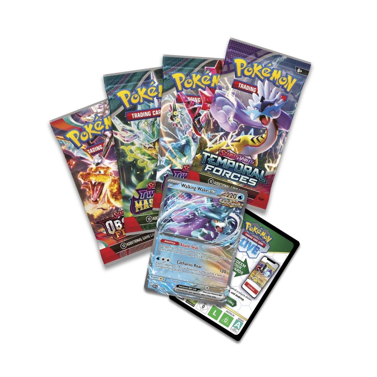 Pokémon Tin Paradox Clash - Walking Wake Ex