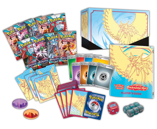 Pokémon Scarlet & Violet Paradox Rift Elite Trainer Box: Roaring Moon