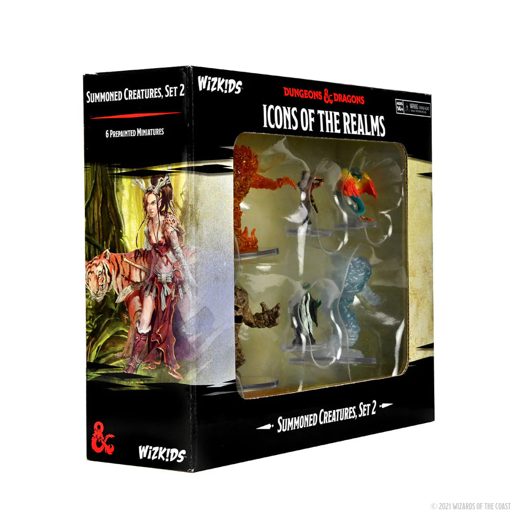 D&D Fantasy Miniatures Icons of the Realms Summoning Creatures Set 2