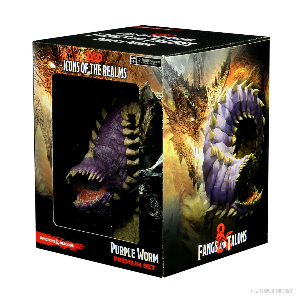 D&D Icons of the Realms: Purple Worm Premium