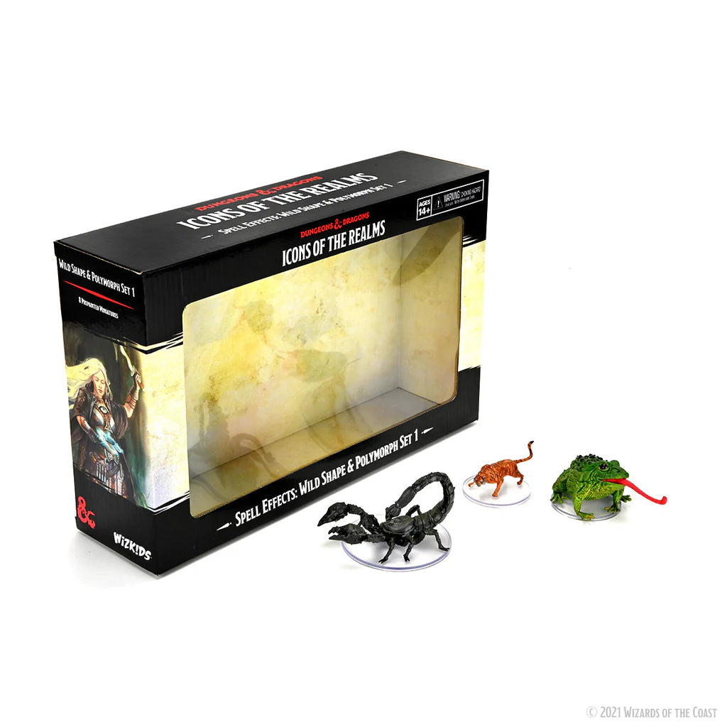 D&D Icons of the Realms Wild Shape and Polymorph Set 1
