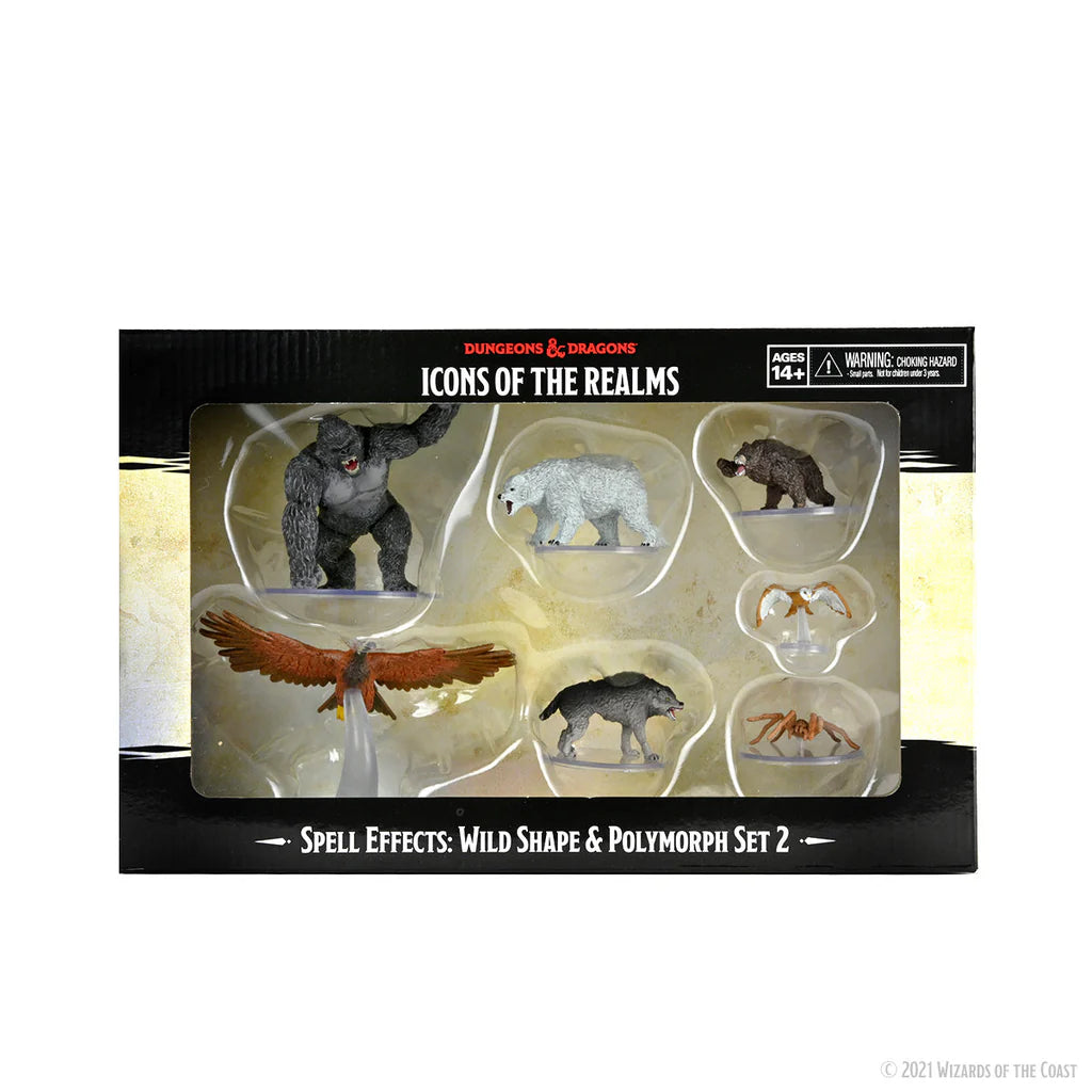D&D Icons of the Realms Wild Shape and Polymorph Set 2