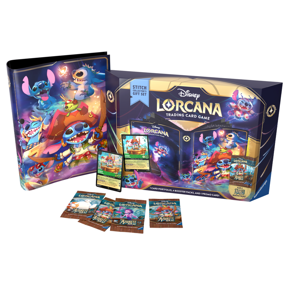 Disney Lorcana: Azurite Sea Stitch Collector's Gift Set