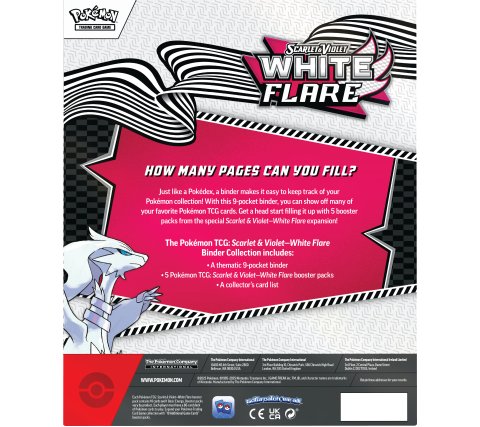 Pokémon Scarlet & Violet – White Flare Binder Collection