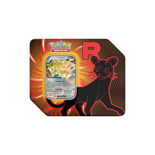 Team Rocket Tins: Team Rocket's Persian ex Tin (US Version)