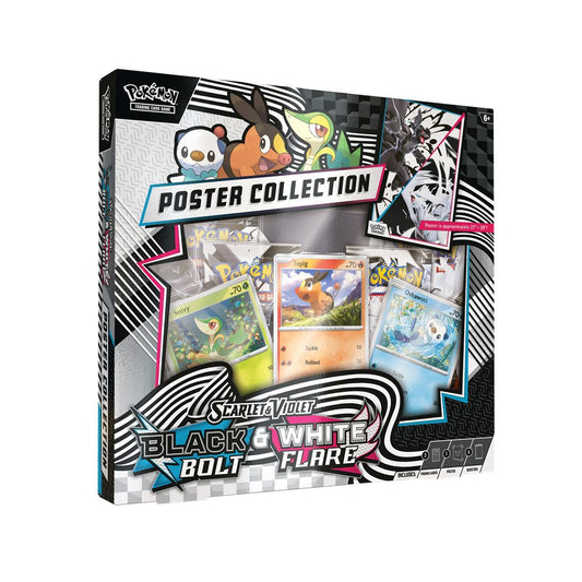 Pokemon Scarlet & Violet White Flare and Black Bolt – Poster Collection