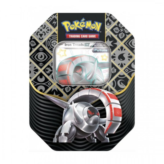 Pokémon Scarlet & Violet Paldean Fates ex Tin Iron Treads