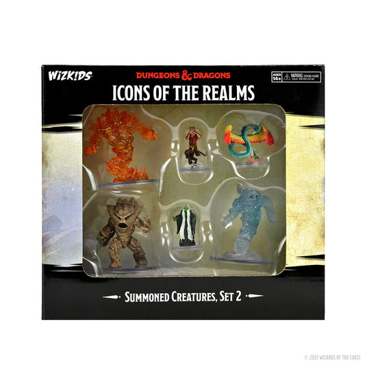 D&D Fantasy Miniatures Icons of the Realms Summoning Creatures Set 2