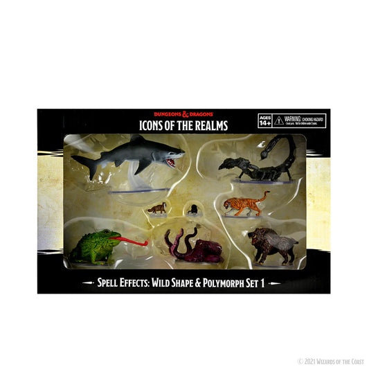 D&D Icons of the Realms Wild Shape and Polymorph Set 1