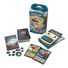 Disney Lorcana Azurite Sea Starter Deck Go Go Tomago & Gadget Hackwrench