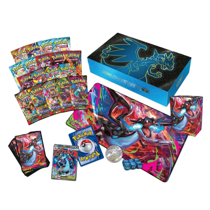 Pokémon TCG: Ultra Premium Collection Box – Mega Charizard X (EN)