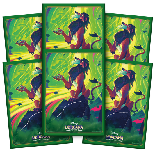Disney Lorcana TCG - Azurite Sea Card Sleeve Scar
