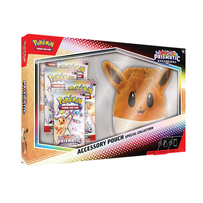 Pokémon TCG Scarlet & Violet  Prismatic Evolutions Eevee Accessory Pouch Collection