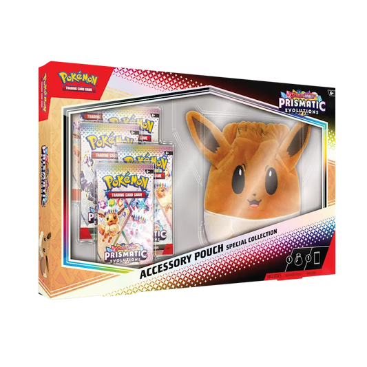 Pokémon TCG Scarlet & Violet  Prismatic Evolutions Eevee Accessory Pouch Collection
